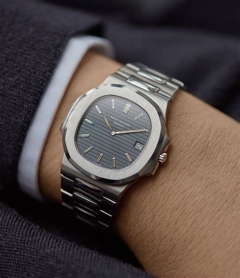 vintage patek philippe nautilus 70's|Patek Philippe Nautilus diamond.